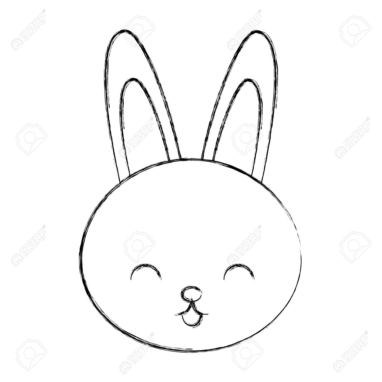Rabbit Cartoon Drawing at GetDrawings | Free download