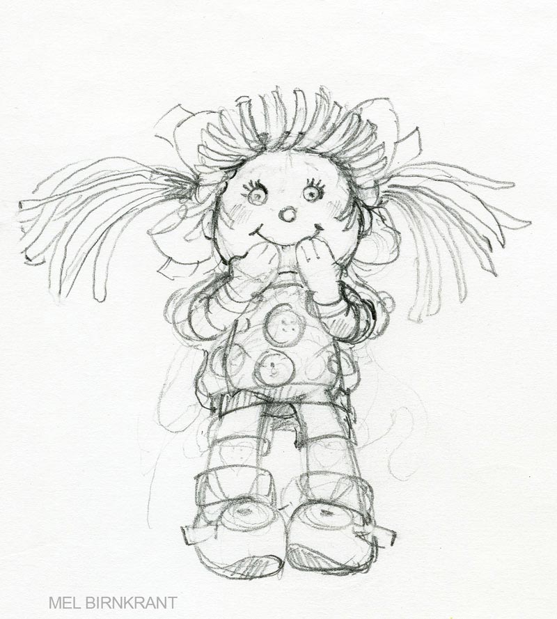 Rag Doll Drawing at GetDrawings Free download