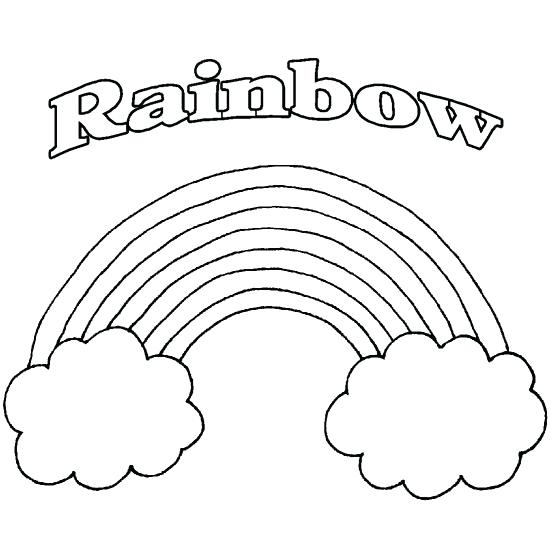 Rainbows Drawing at GetDrawings | Free download