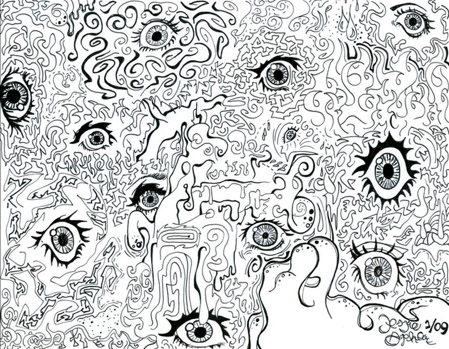 Featured image of post Cool Easy Trippy Things To Draw