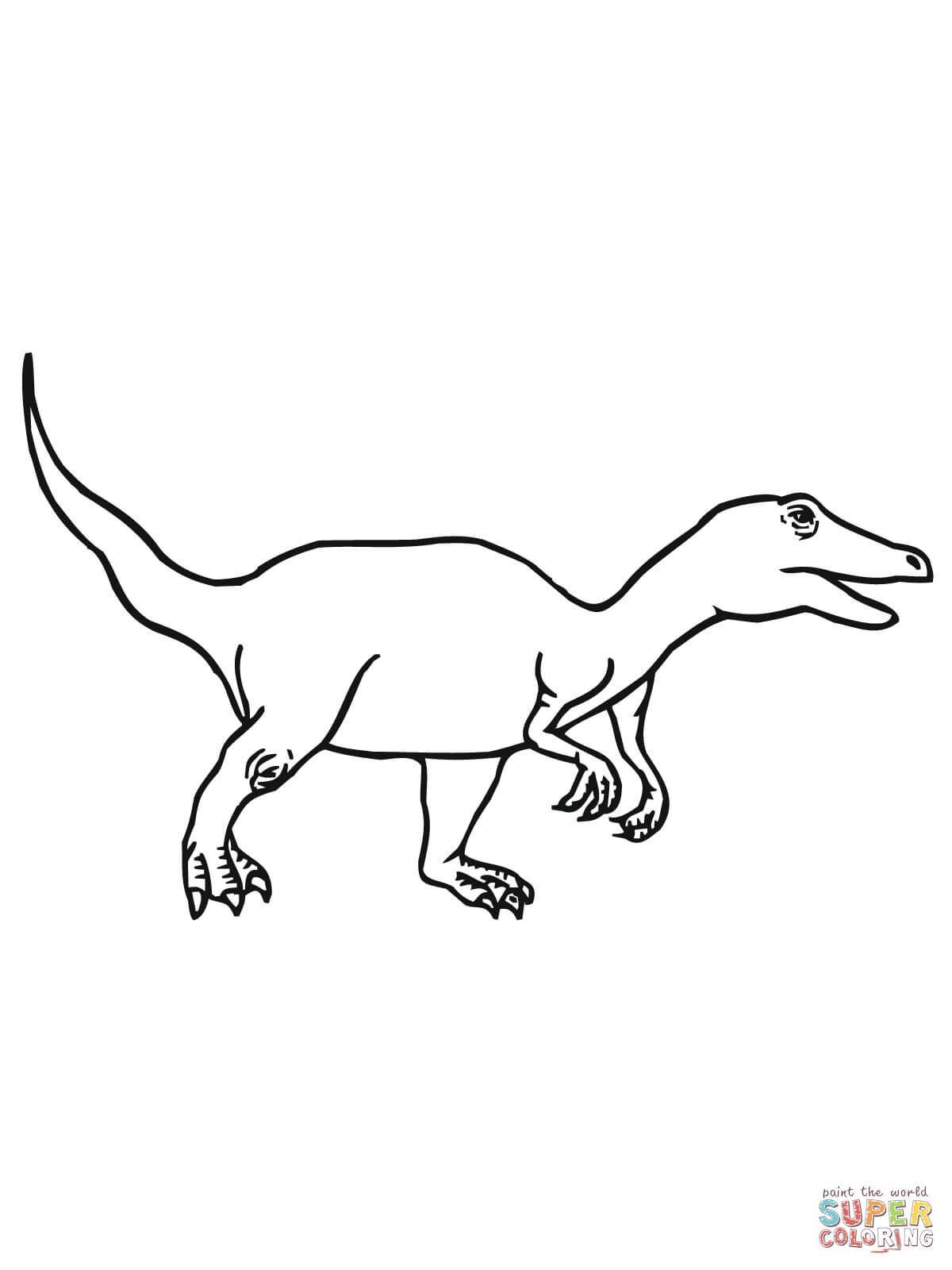 Raptor Dinosaur Drawing At Getdrawings 