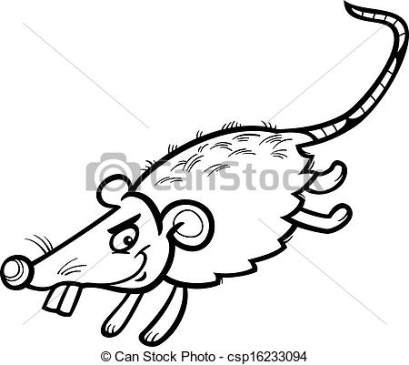 Rat Outline Drawing at GetDrawings | Free download