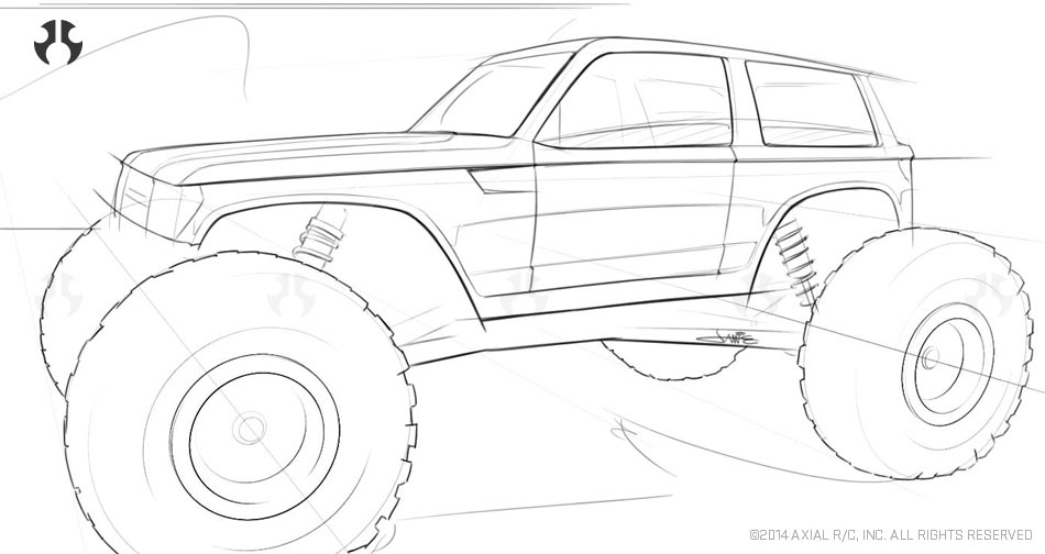 Rc Car Drawing at GetDrawings Free download