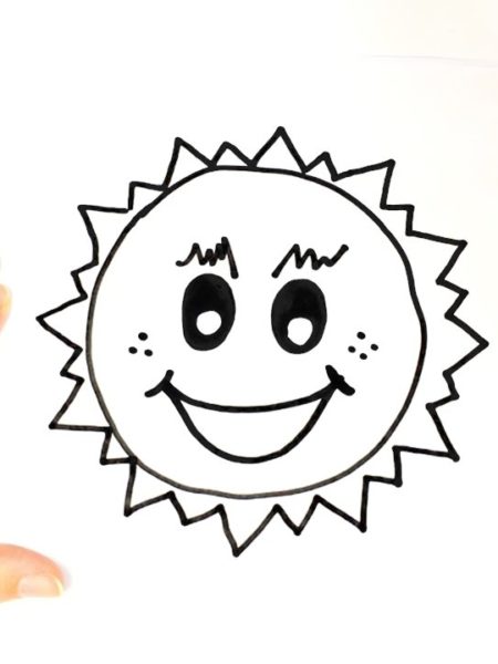 Realistic Sun Drawing at GetDrawings | Free download