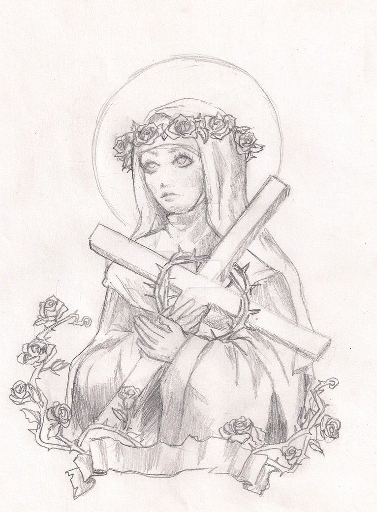 Religious Tattoo Drawing at GetDrawings | Free download
