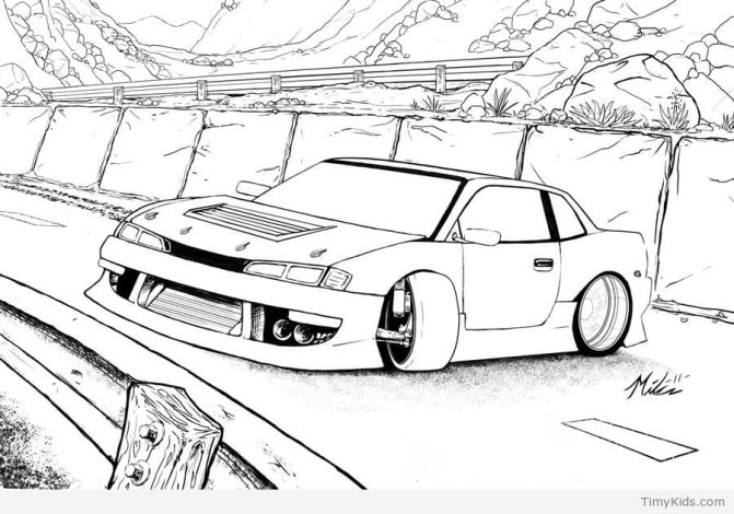 Remote Control Car Drawing at GetDrawings | Free download