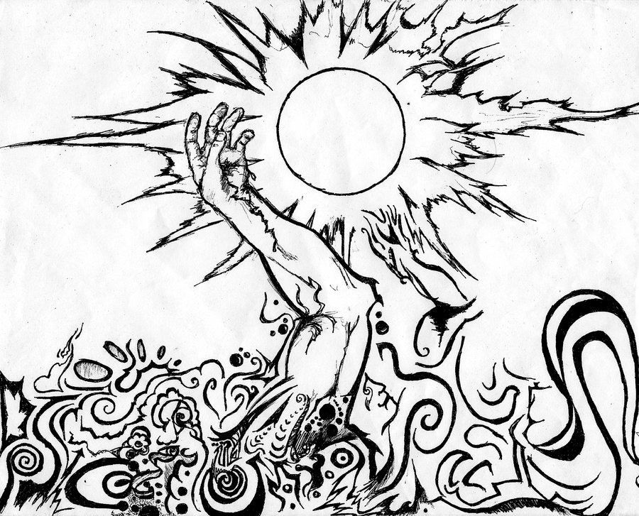 Rising Sun Drawing at GetDrawings Free download