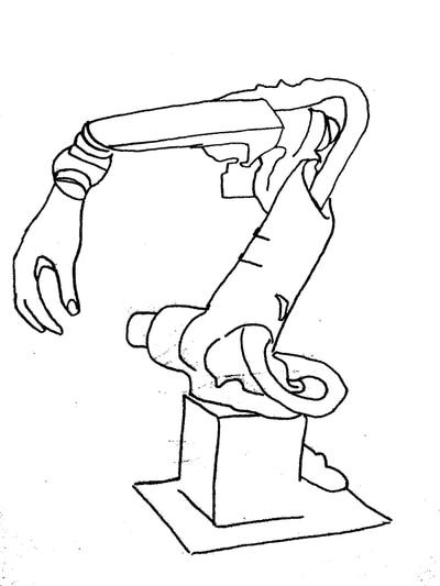 Robotic Hand Drawing at GetDrawings | Free download