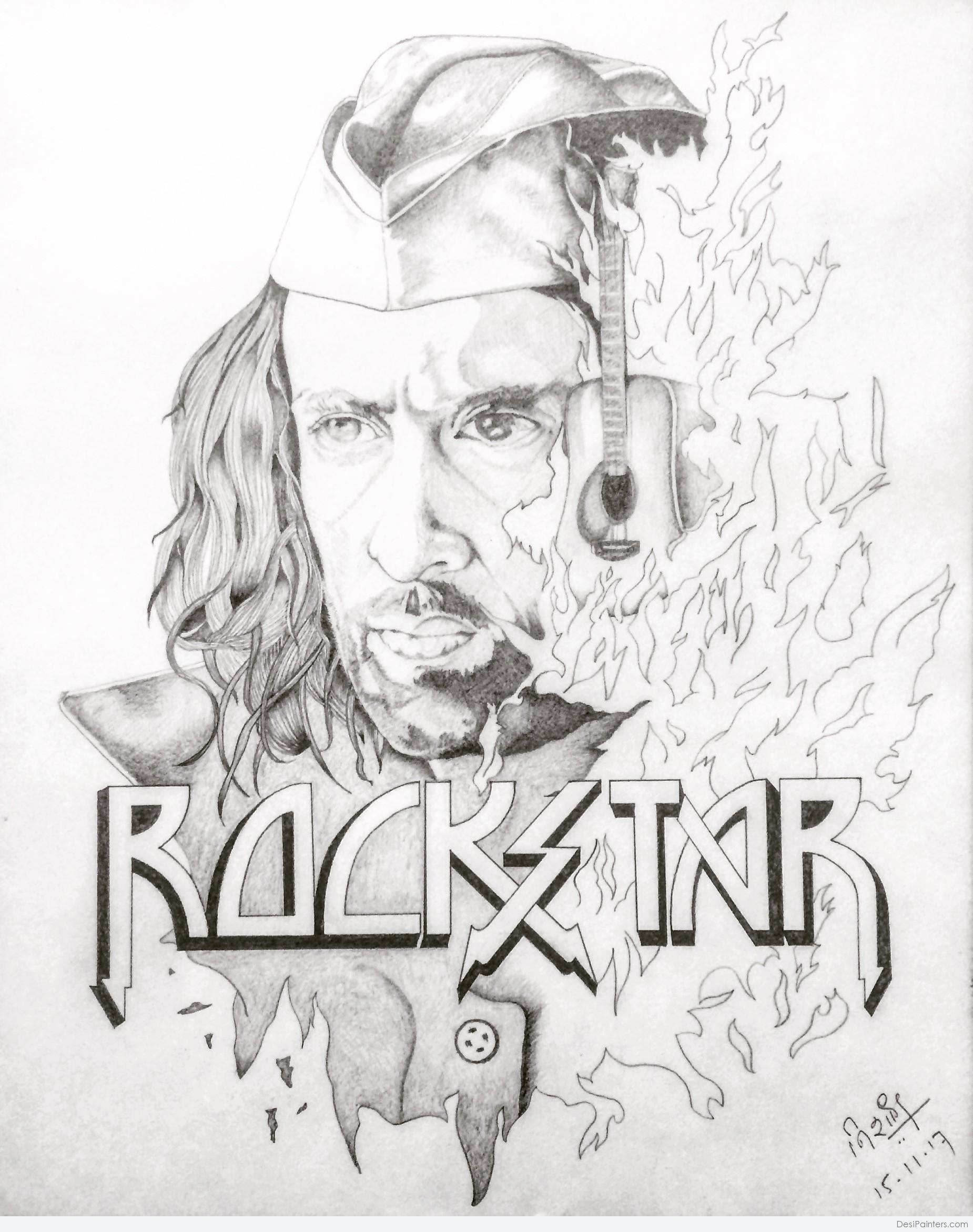The best free Rockstar drawing images. Download from 59 free drawings