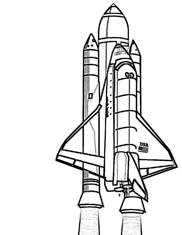 Realistic Ship Realistic Rocket Drawing - Goimages System