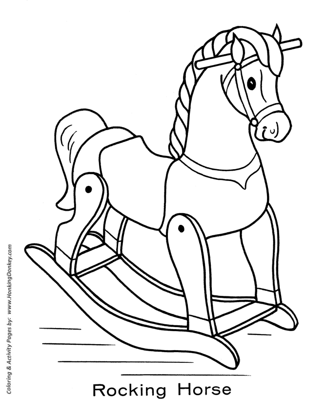 Rocking Horse Drawing at GetDrawings | Free download