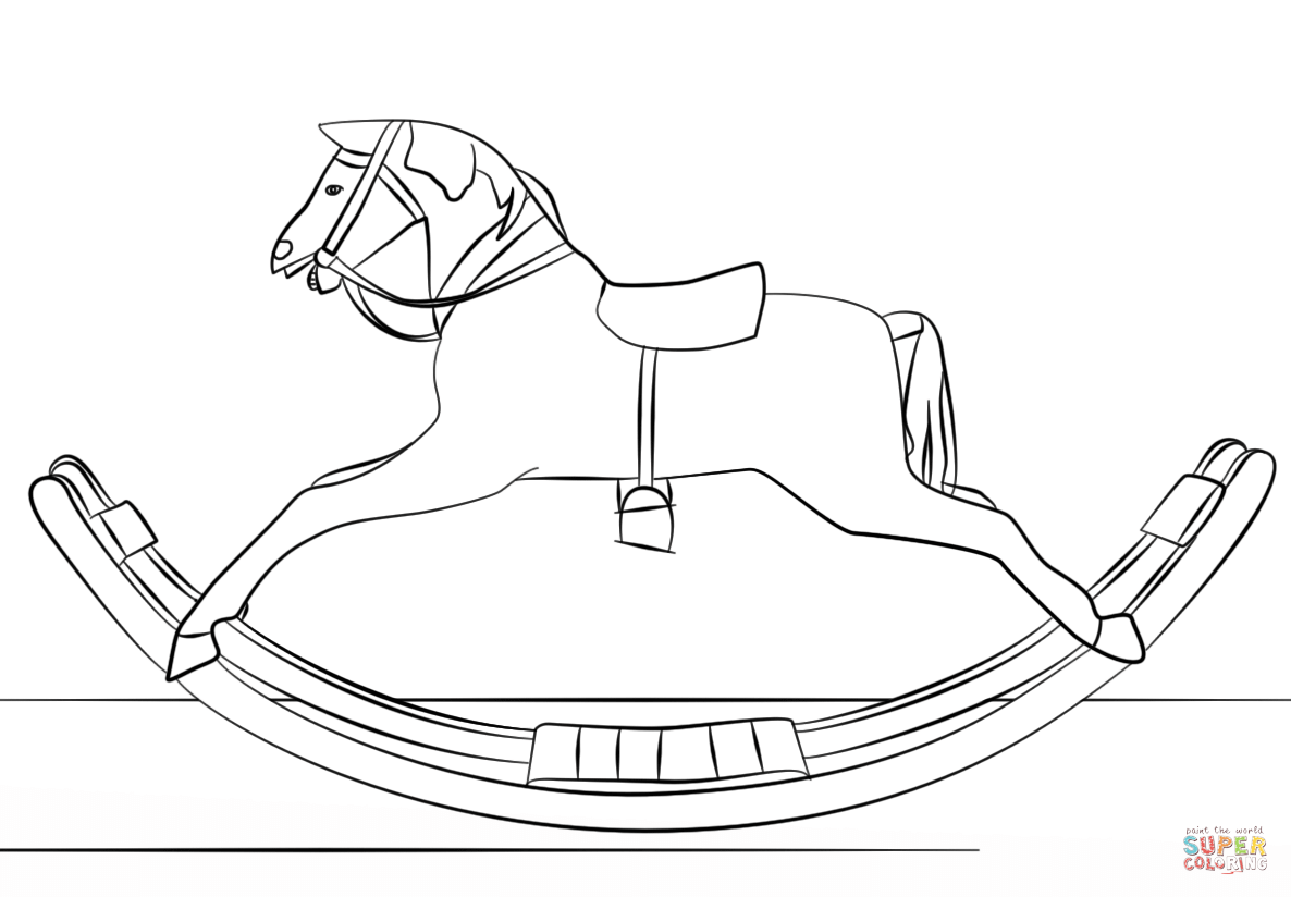 Rocking Horse Drawing at GetDrawings | Free download