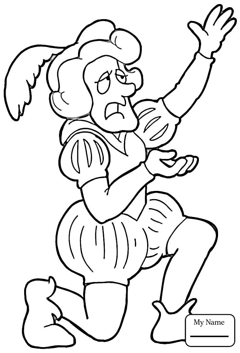 Romeo And Juliet Character Drawings Sketch Coloring Page