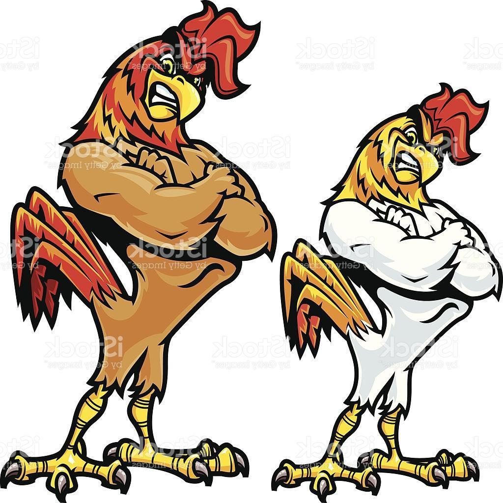 Rooster Fight Drawing at GetDrawings | Free download