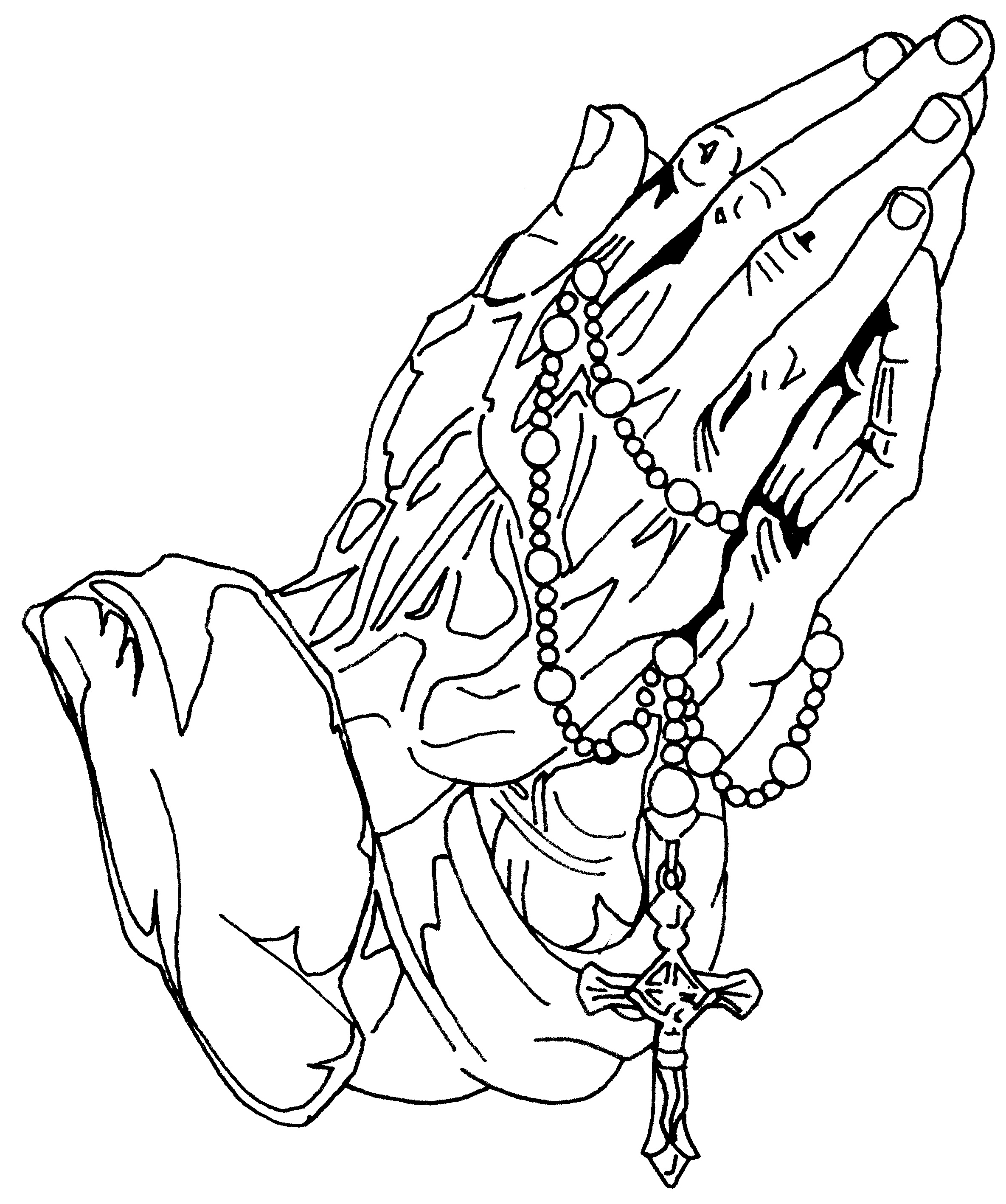 Rosary Tattoo Drawing at GetDrawings | Free download