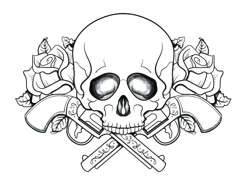 Rose Skull Drawing at GetDrawings | Free download
