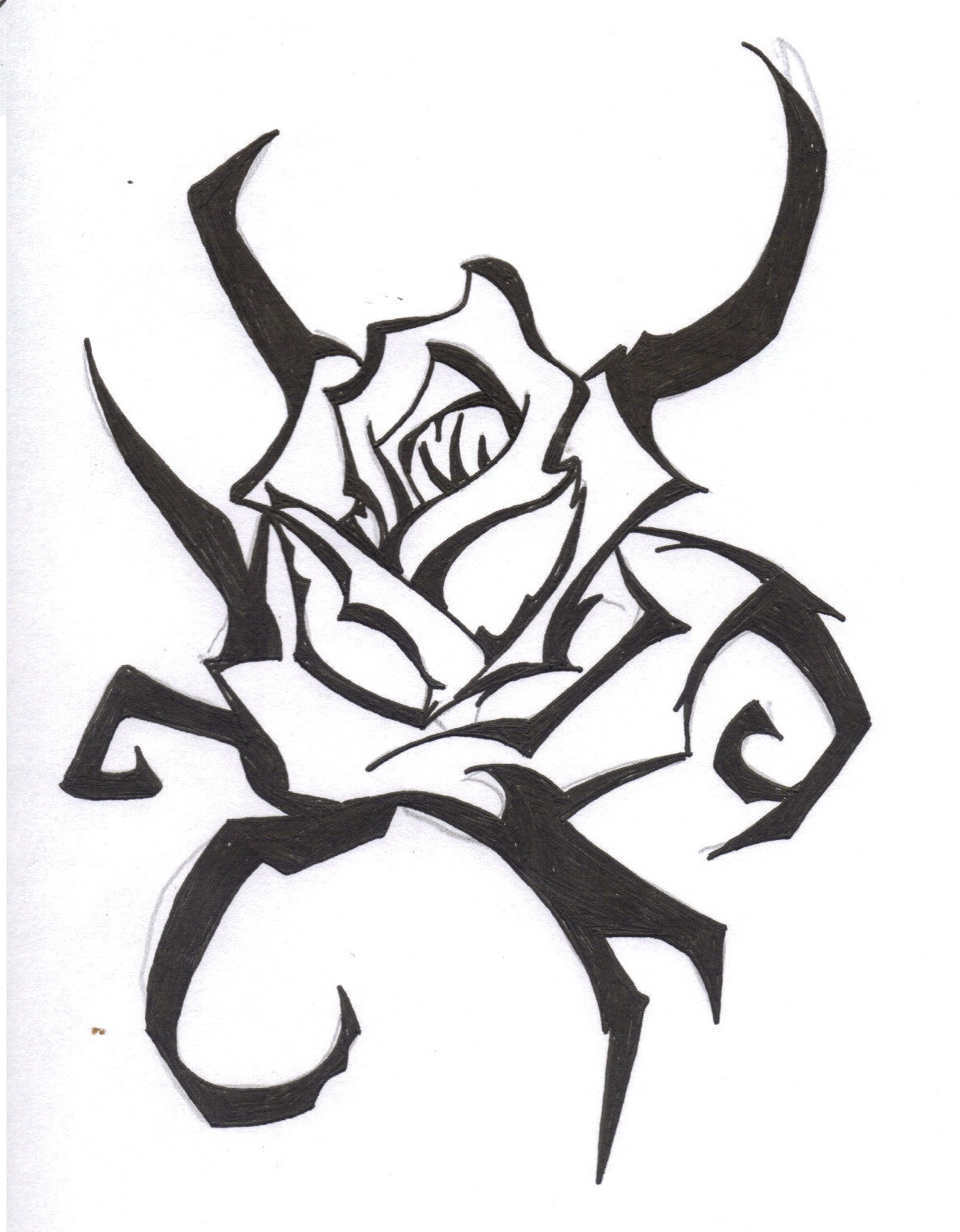 1185x1521 Graffiti Rose Drawing Graffiti Drawings Of Roses Rose Dra...