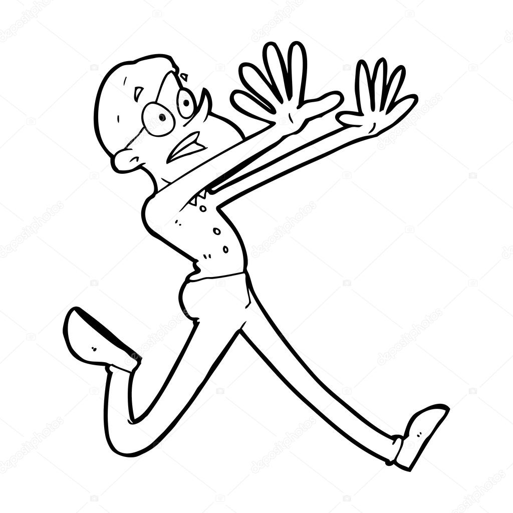 Running Away Drawing at GetDrawings Free download