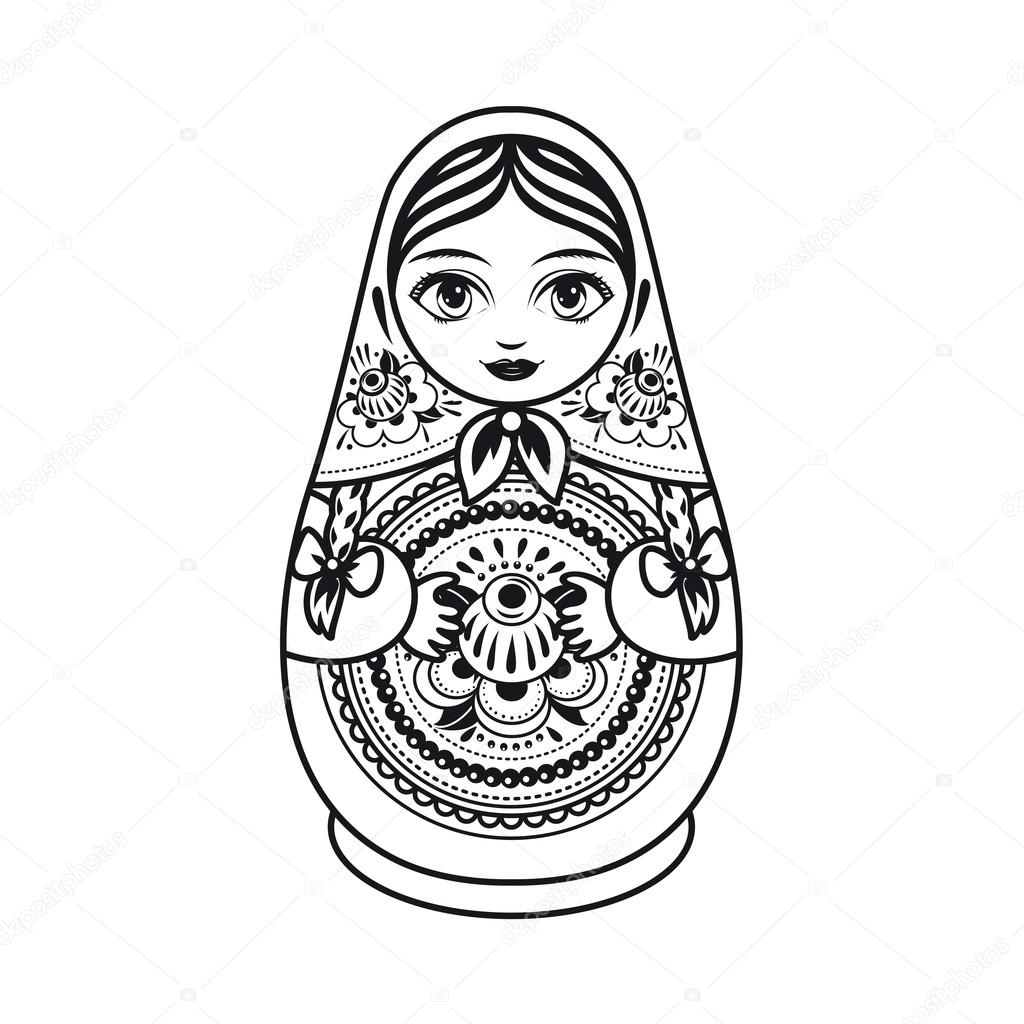 Russian Dolls Drawing at GetDrawings Free download