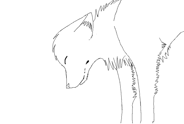 Sad Wolf Drawing at GetDrawings | Free download