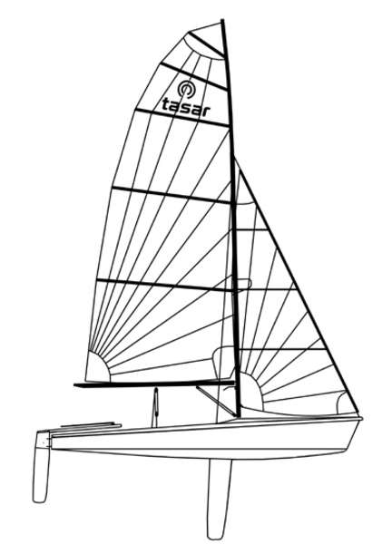 Sail Boat Line Drawing at GetDrawings | Free download
