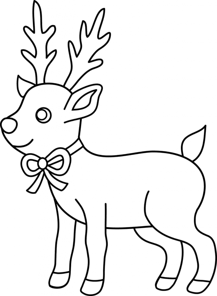 The Best Free Reindeer Drawing Images. Download From 1045 Free Drawings 