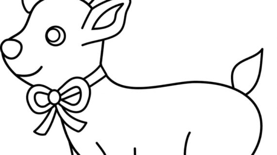 Santa And Reindeer Drawing at GetDrawings | Free download