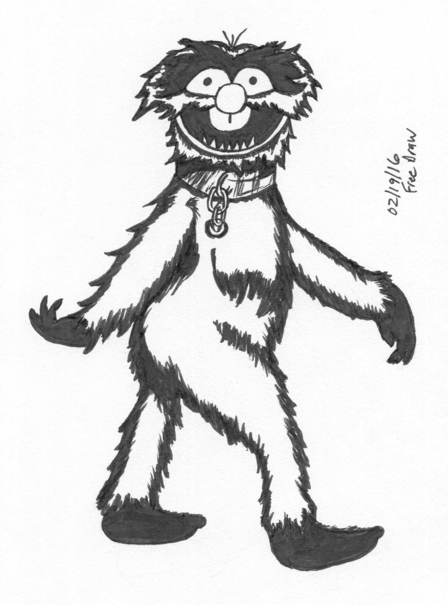 Sasquatch Drawing at GetDrawings | Free download