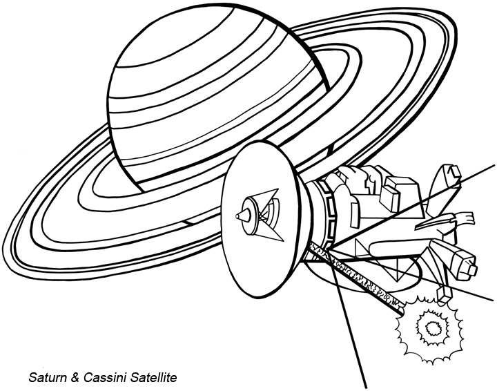 Satellite Drawing at GetDrawings | Free download