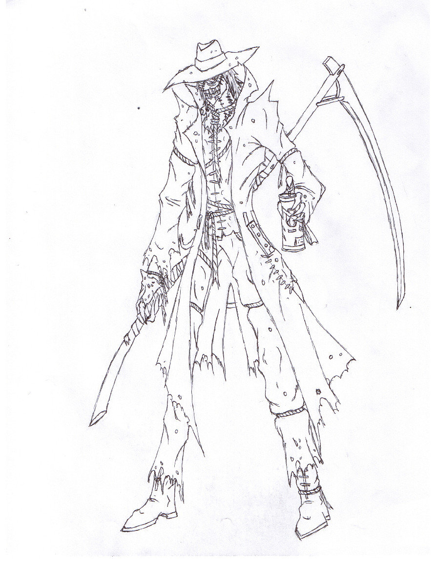 Scarecrow Drawing At GetDrawings Free Download