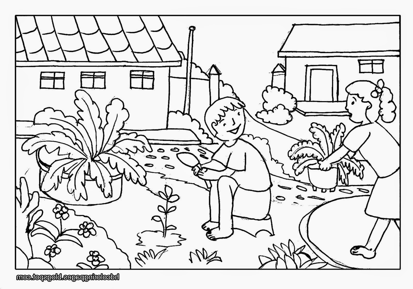 very easy scenery drawing for kids