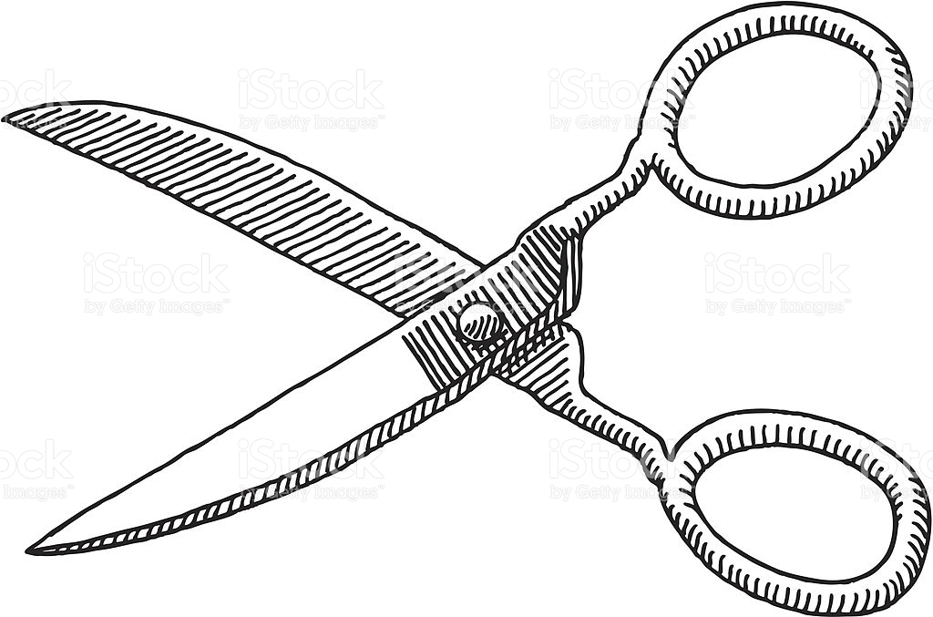 Scissor Drawing at GetDrawings | Free download