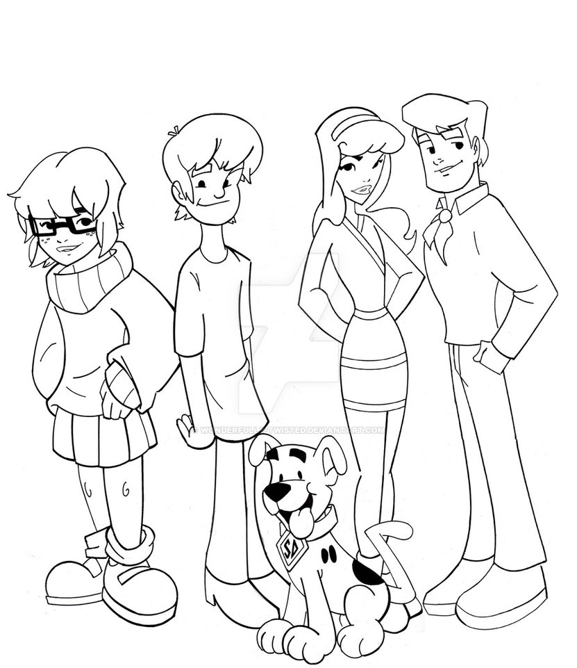 Scooby Doo Drawing Pictures At GetDrawings Free Download.