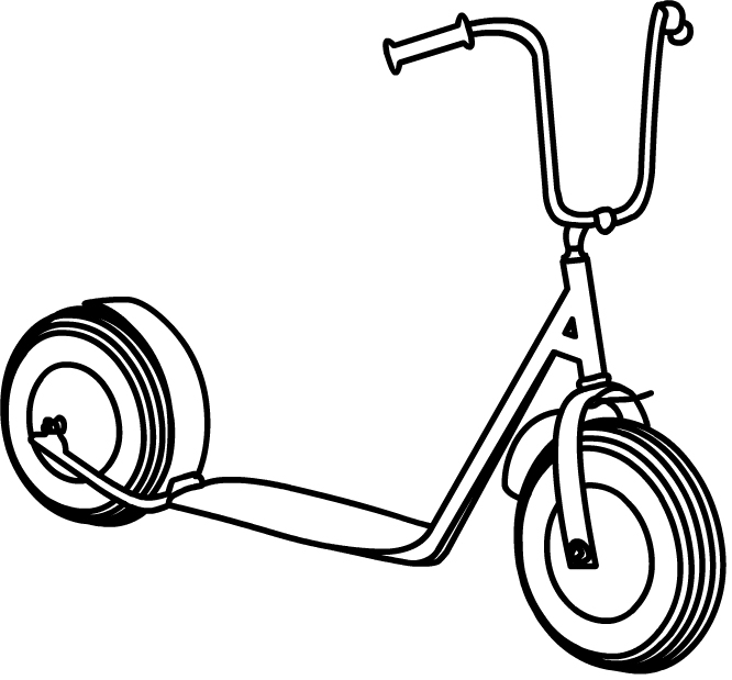 Scooter Drawing at GetDrawings | Free download