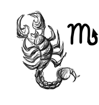 Scorpio Drawing at GetDrawings | Free download