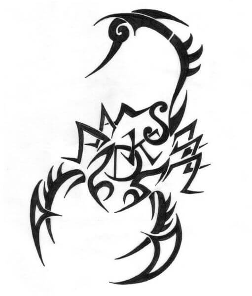 Scorpion Tattoo Drawing At GetDrawings | Free Download