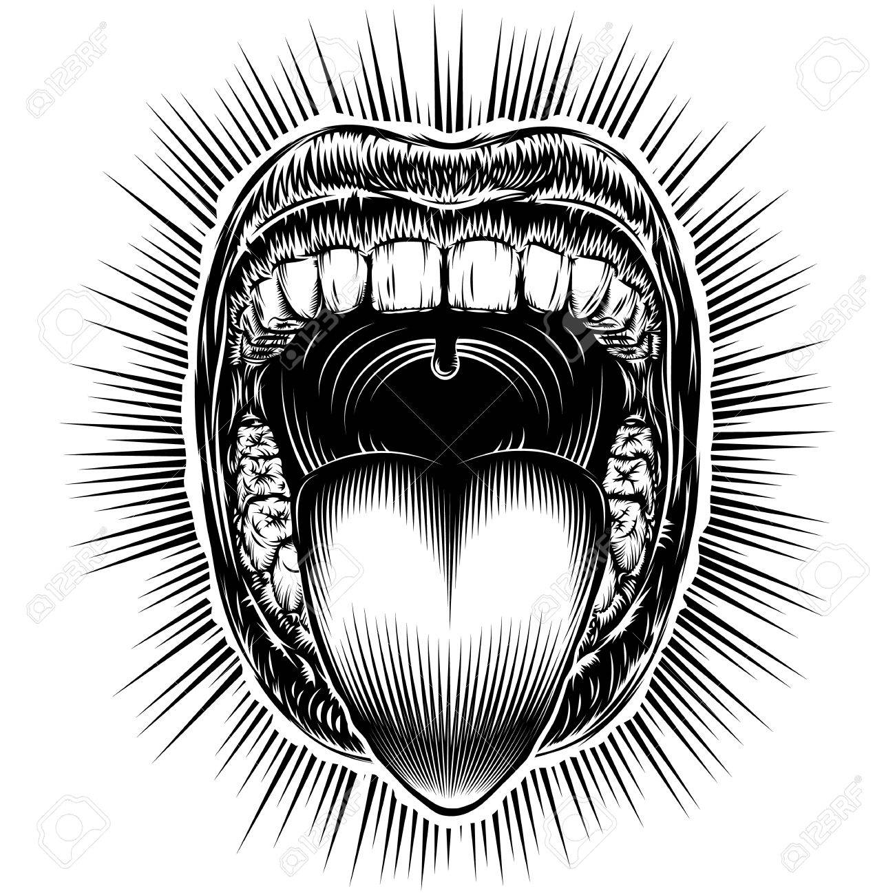 Screaming Drawing At Getdrawings Free Download