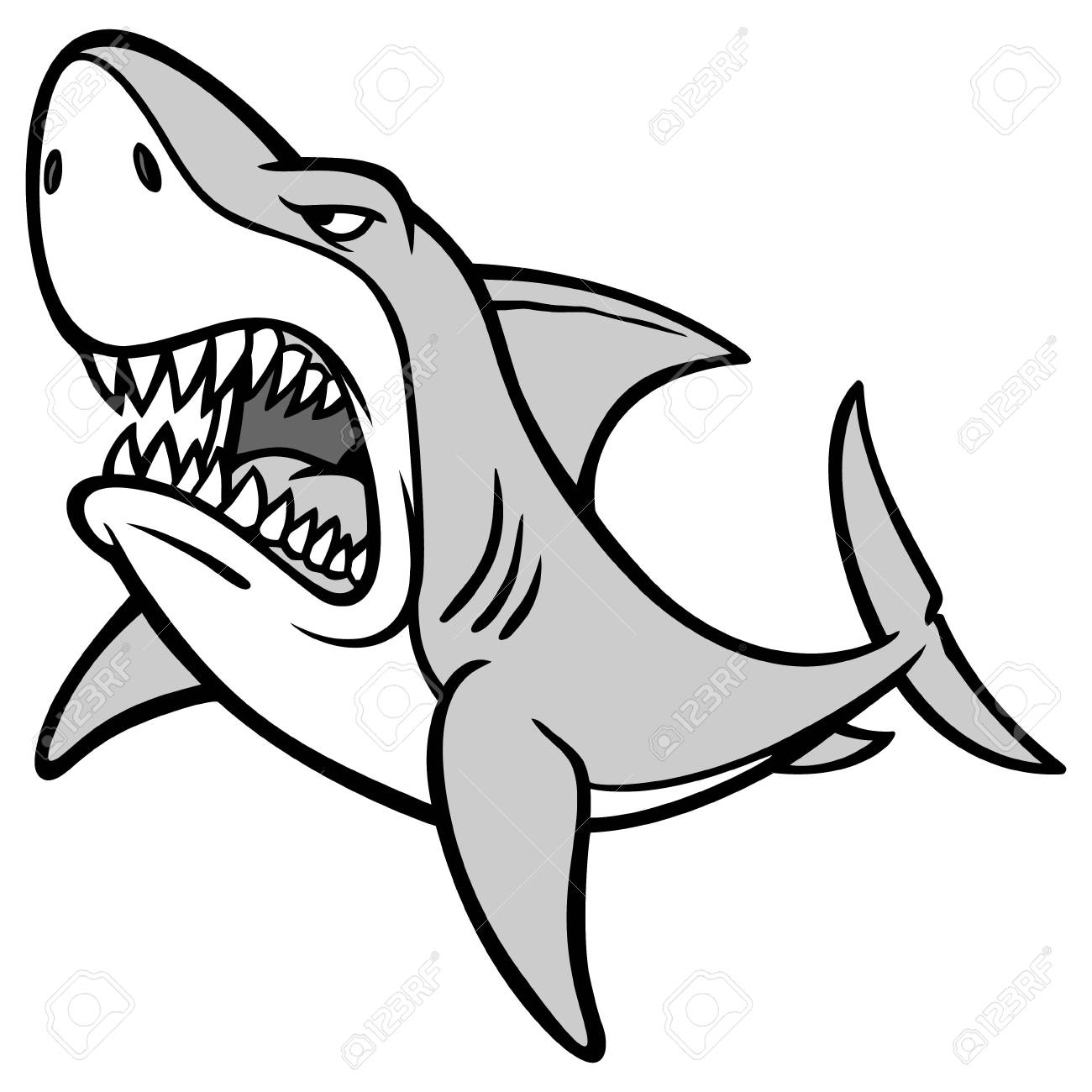 Shark Bite Drawing at GetDrawings Free download