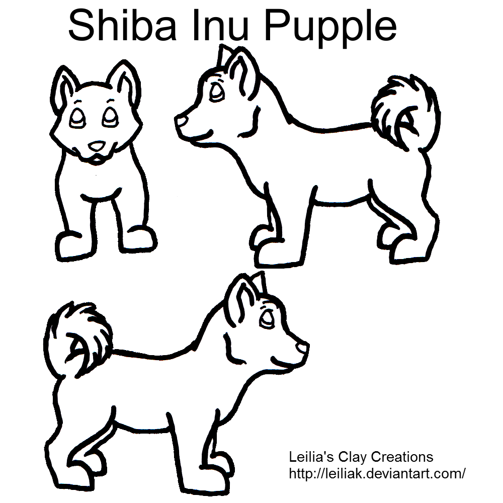 Shiba Drawing at GetDrawings | Free download