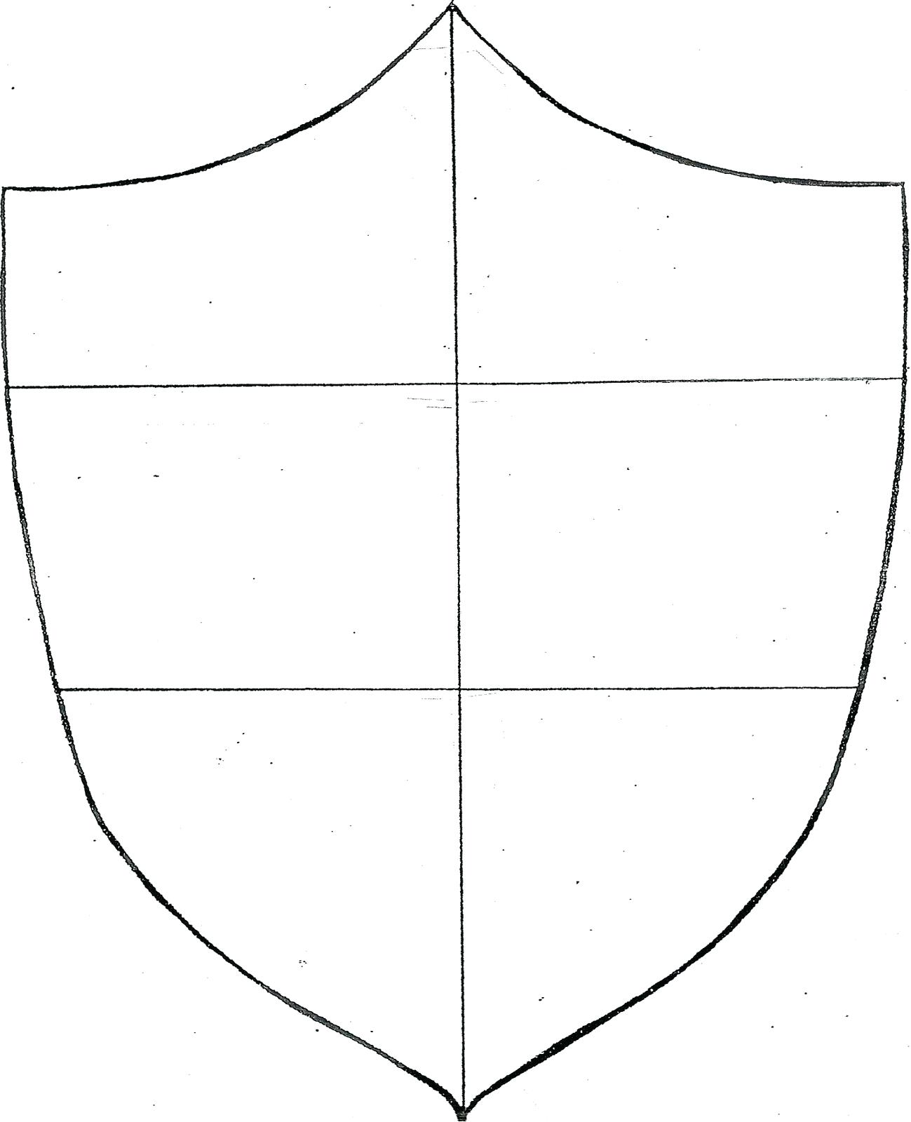 Printable Shield Template