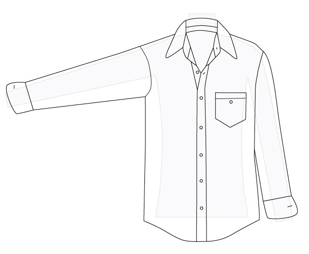 Shirt Collar Drawing at GetDrawings | Free download