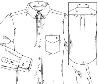 Shirt Collar Drawing at GetDrawings | Free download