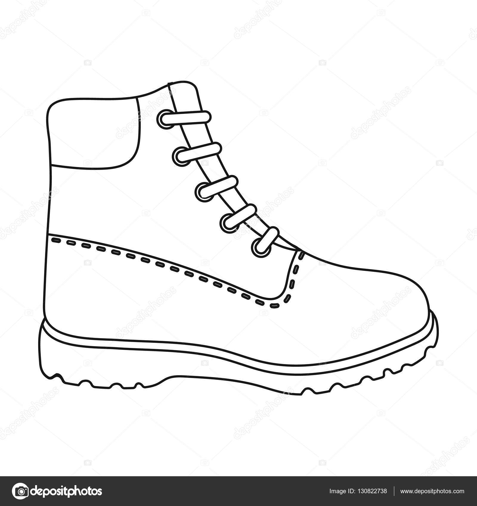 Shoe Outline Drawing at GetDrawings Free download