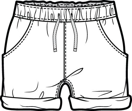 Shorts Drawing At Getdrawings 