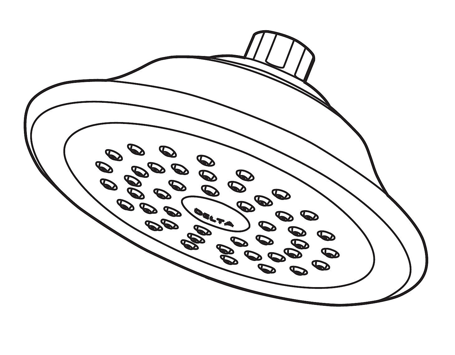 Shower Head Drawing at GetDrawings Free download