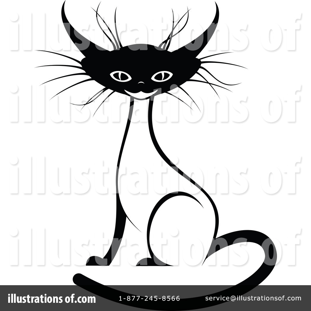 Siamese Cat Line Drawing at GetDrawings | Free download