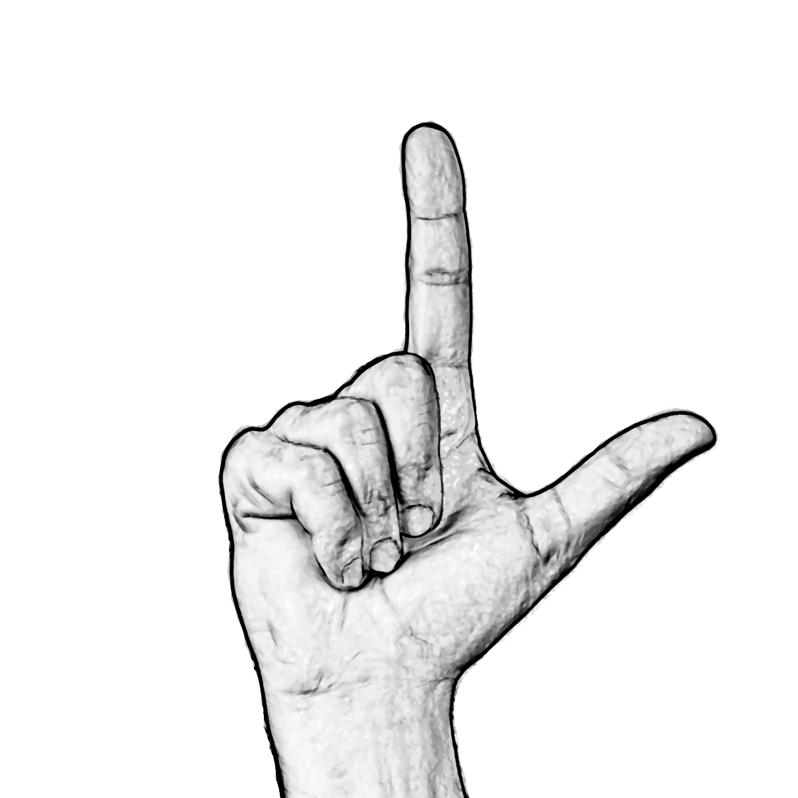 Sign Language Drawing at GetDrawings Free download