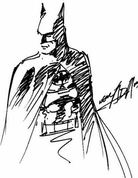 Simple Batman Drawing at GetDrawings | Free download