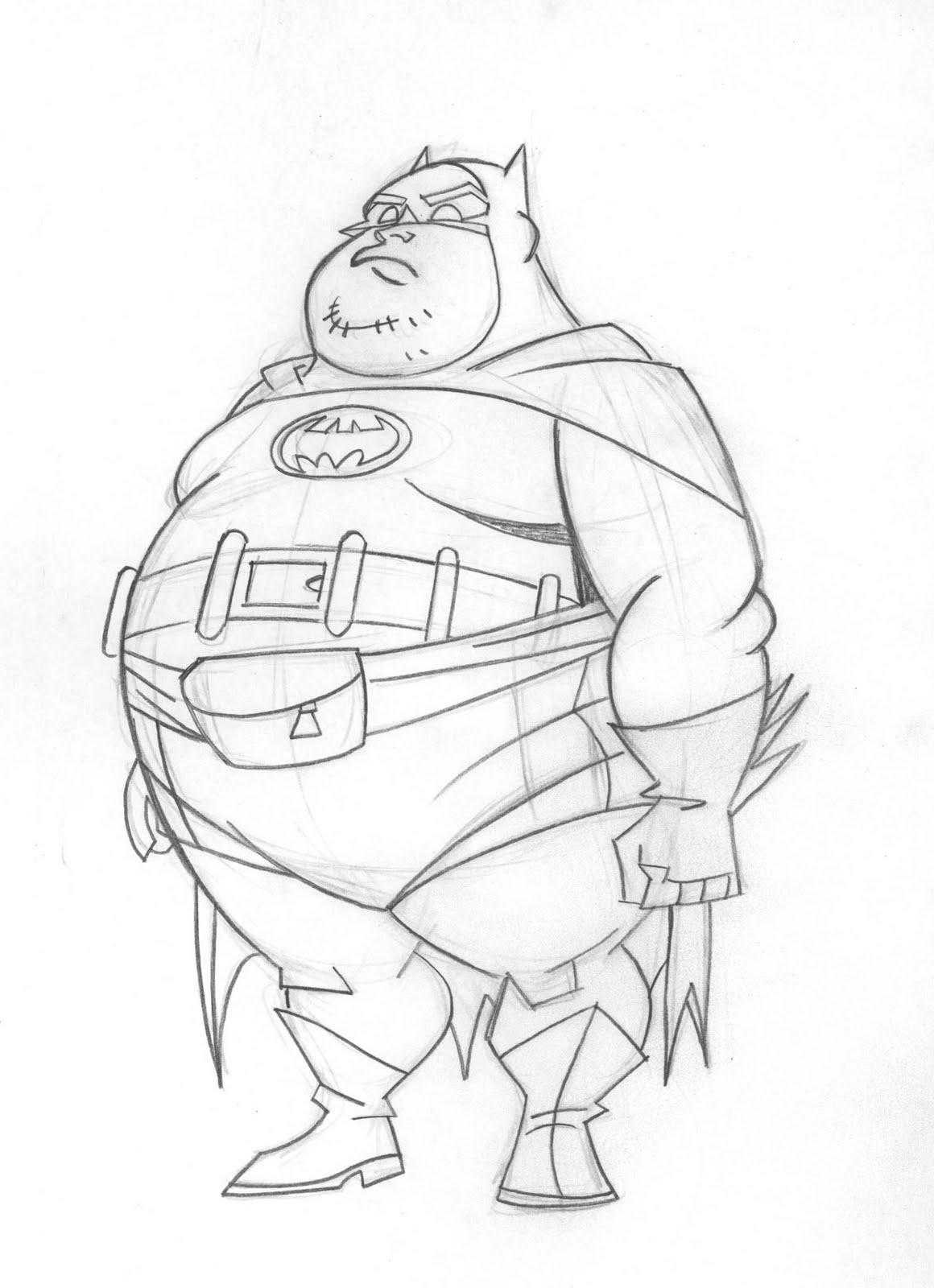 Simple Batman Drawing at GetDrawings Free download