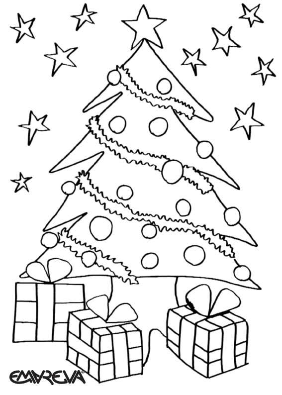 Simple Christmas Tree Drawing at GetDrawings | Free download